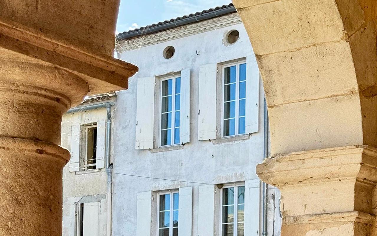 Maison De Ville Au Coeur D'Une Bastide Historique Monségur Exteriör bild